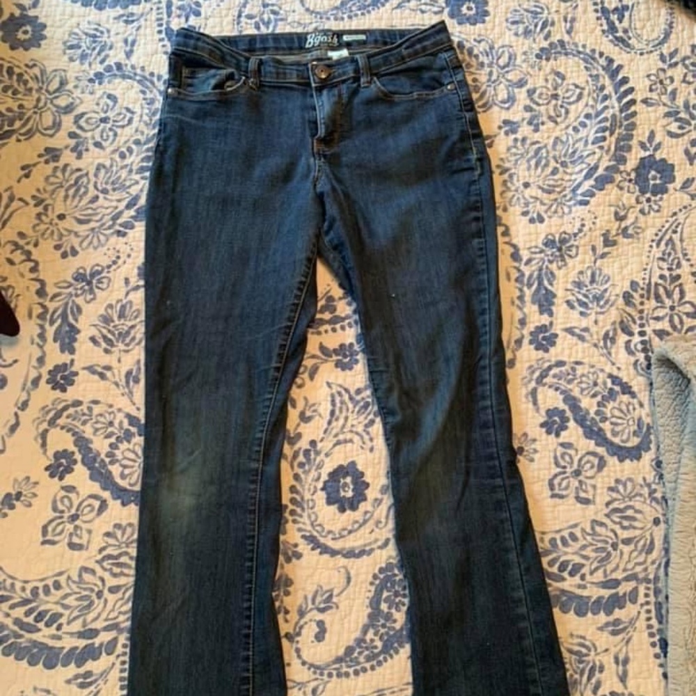 Girls size 14 Old Navy Bootcut Jeans 6 pair